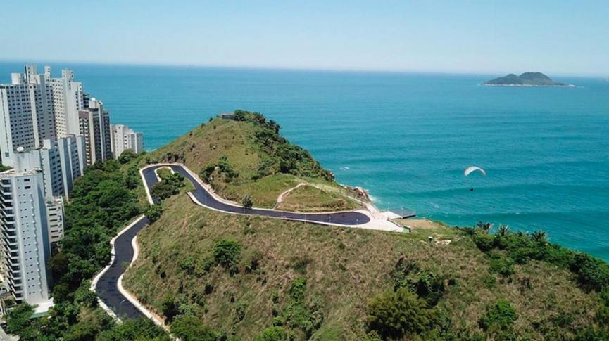 Apartamento Fofo Asturias Guaruja Luaran gambar