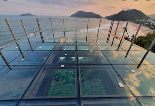 Apartamento Fofo Asturias Guaruja Luaran gambar