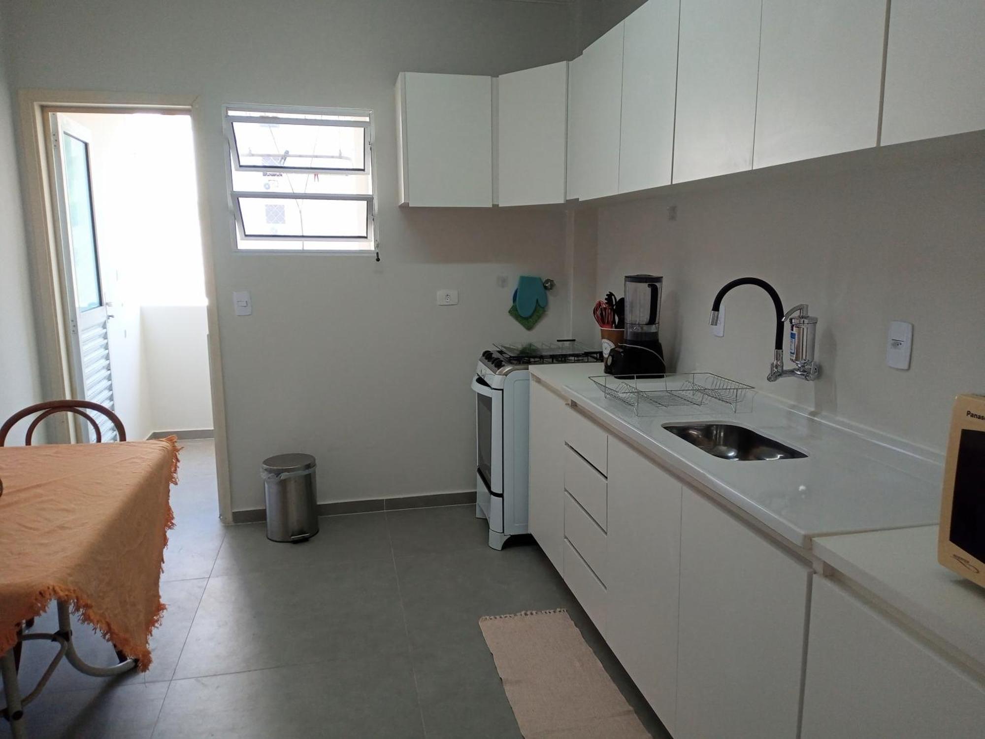Apartamento Fofo Asturias Guaruja Luaran gambar